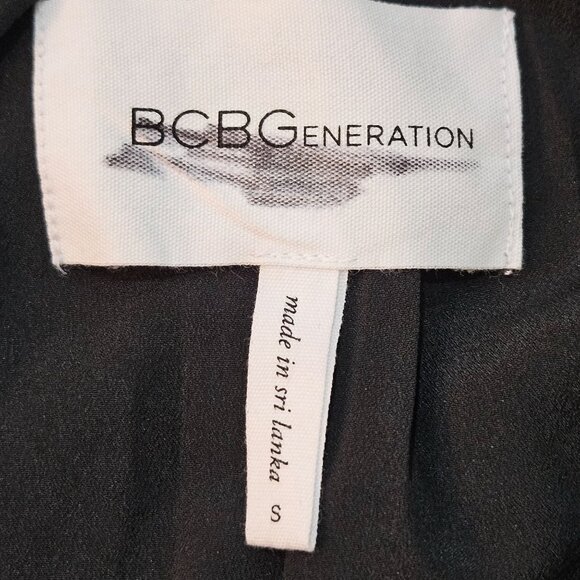 BCBGeneration Crushed Floral Velvet Open Cardigan Sz Small Junior Boho - Picture 10 of 12